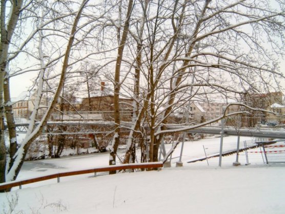 Fußgängerbrücke über die Havel